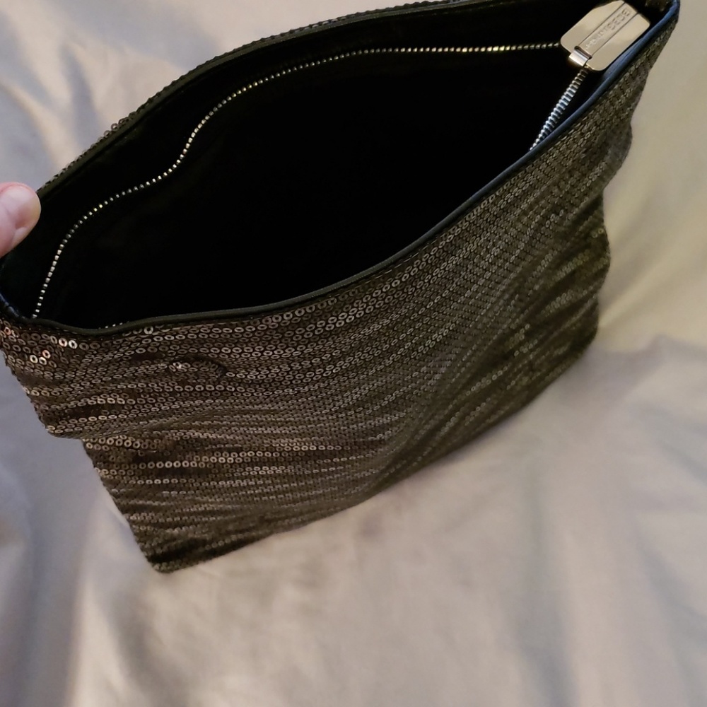 BCBGengeration sequin clutch - Picture 7 of 7